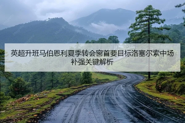 英超升班马伯恩利夏季转会窗首要目标洛塞尔索中场补强关键解析（KY）